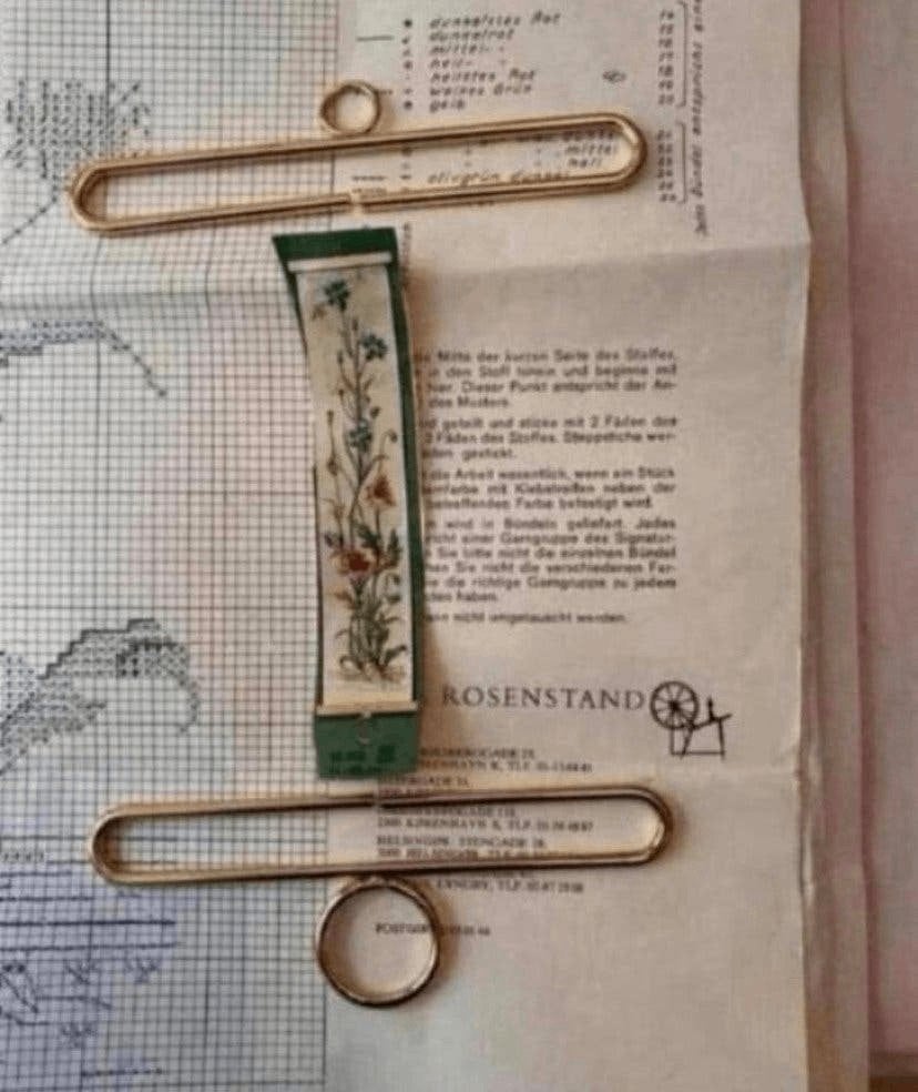 BORDUURPATROON EVA ROSENSTAND SCHELLEKOORD + + Prachtig, Hobby en Vrije tijd, Verzenden, Zo goed als nieuw, Handborduren, Borduurpakket