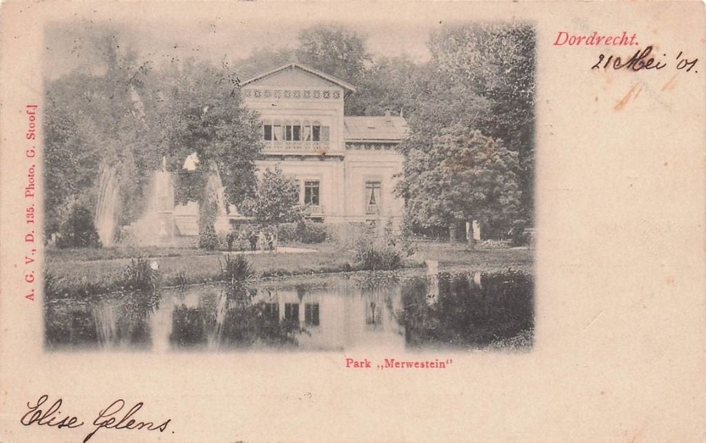 702-200-017 Dordrecht Park Merwestein, Verzenden, Voor 1920, Zuid-Holland