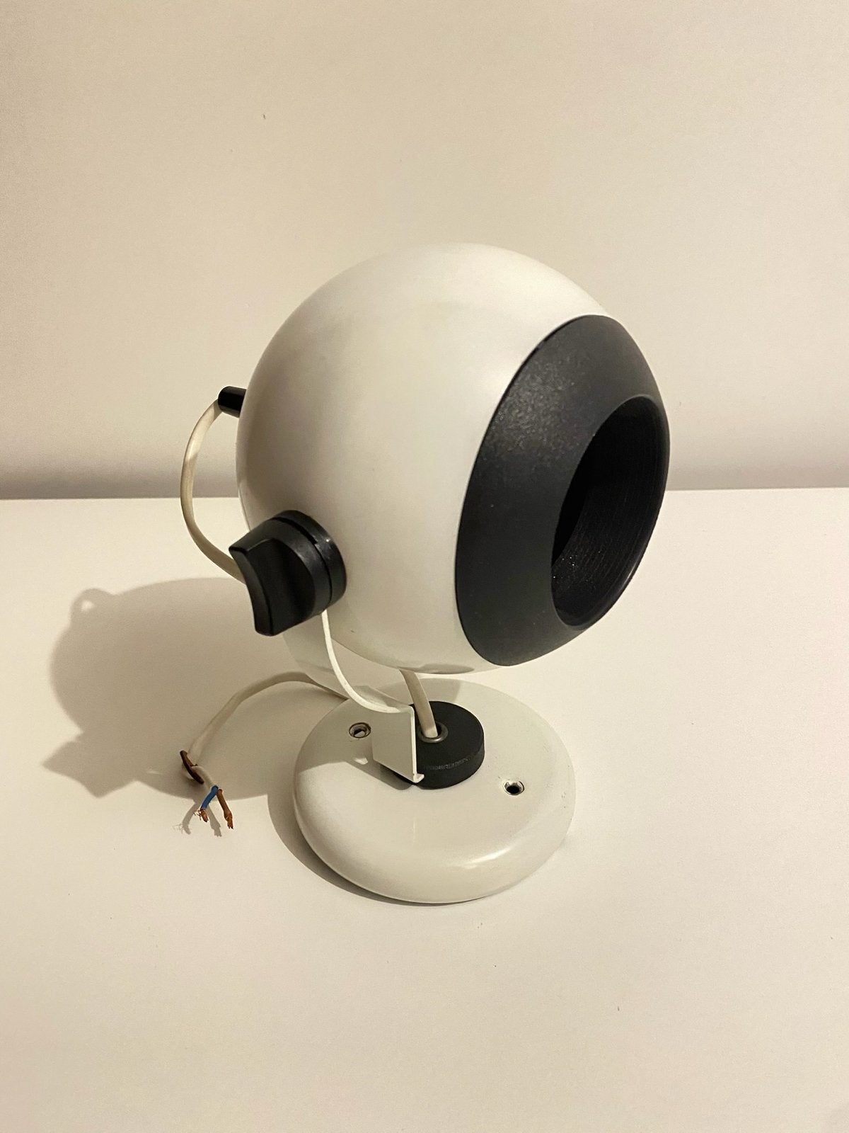 Vintage 70’s space age “eyeball” spotlight, Gebruikt, Overige fittingen, Ophalen of Verzenden, Overige merken