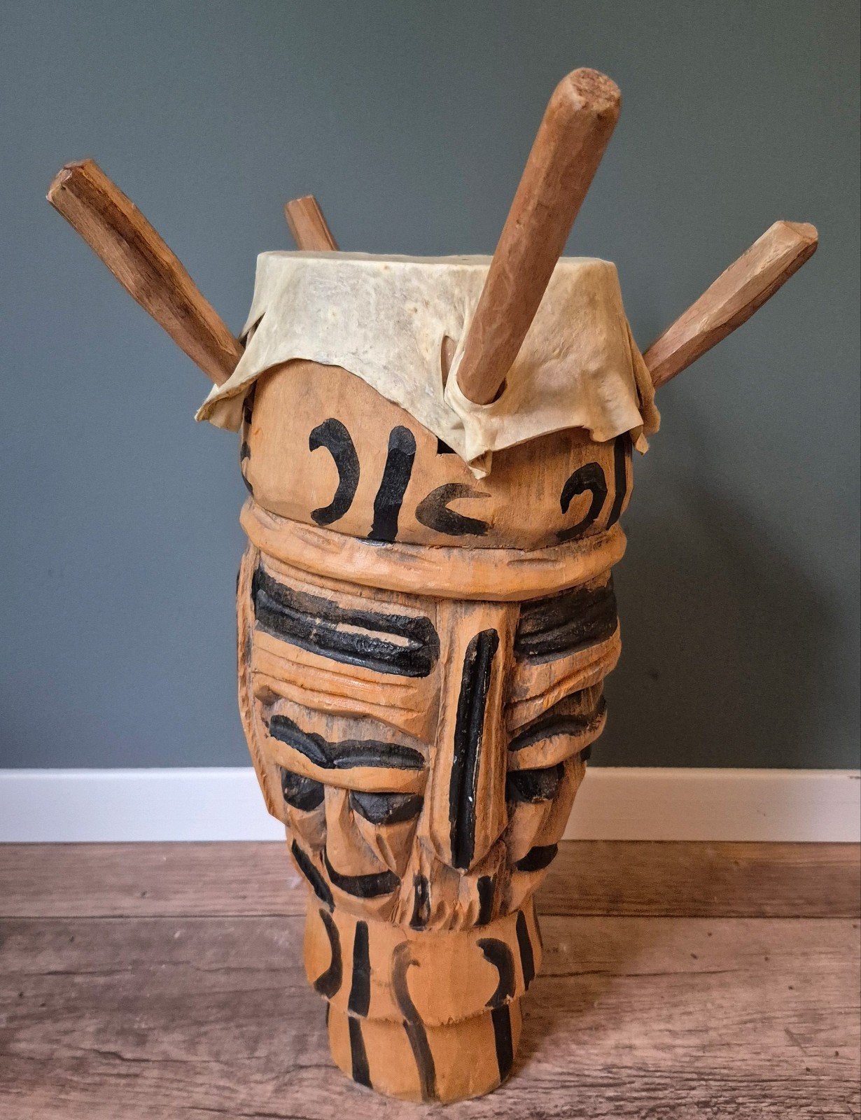 Afrikaanse trommel - 46 CM, Ophalen of Verzenden, Overige merken