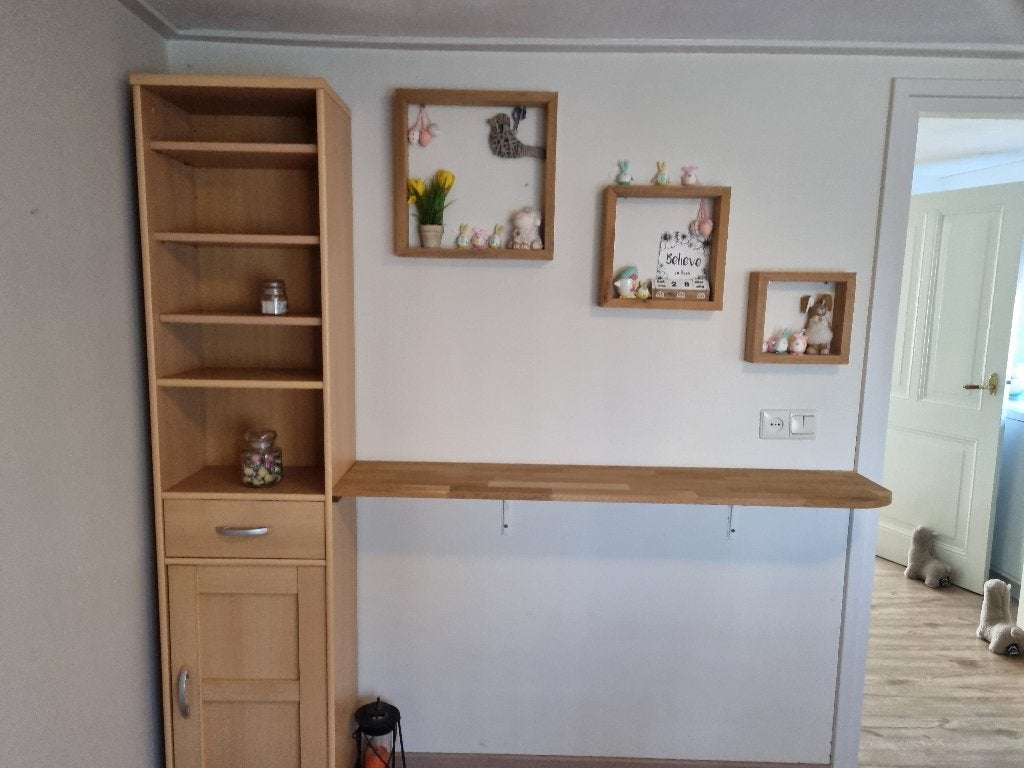 wand kastje met schap, Ophalen, Minder dan 50 cm, Gebruikt, 100 tot 150 cm