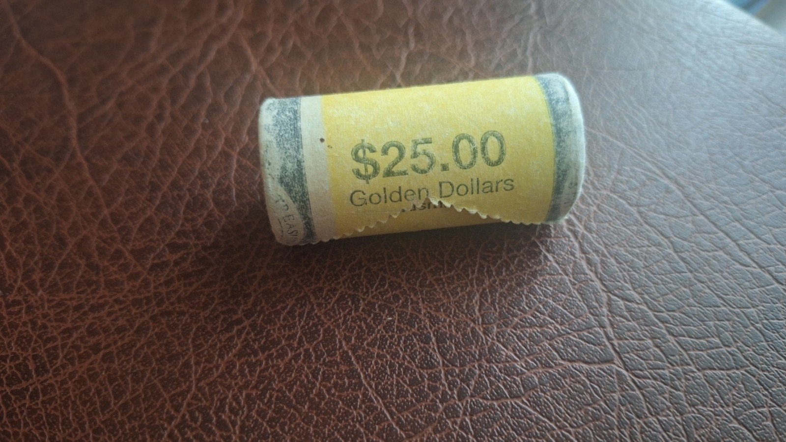 Unieke muntrol met 25 Amerikaanse dollars, Ophalen of Verzenden, Noord-Amerika, Setje