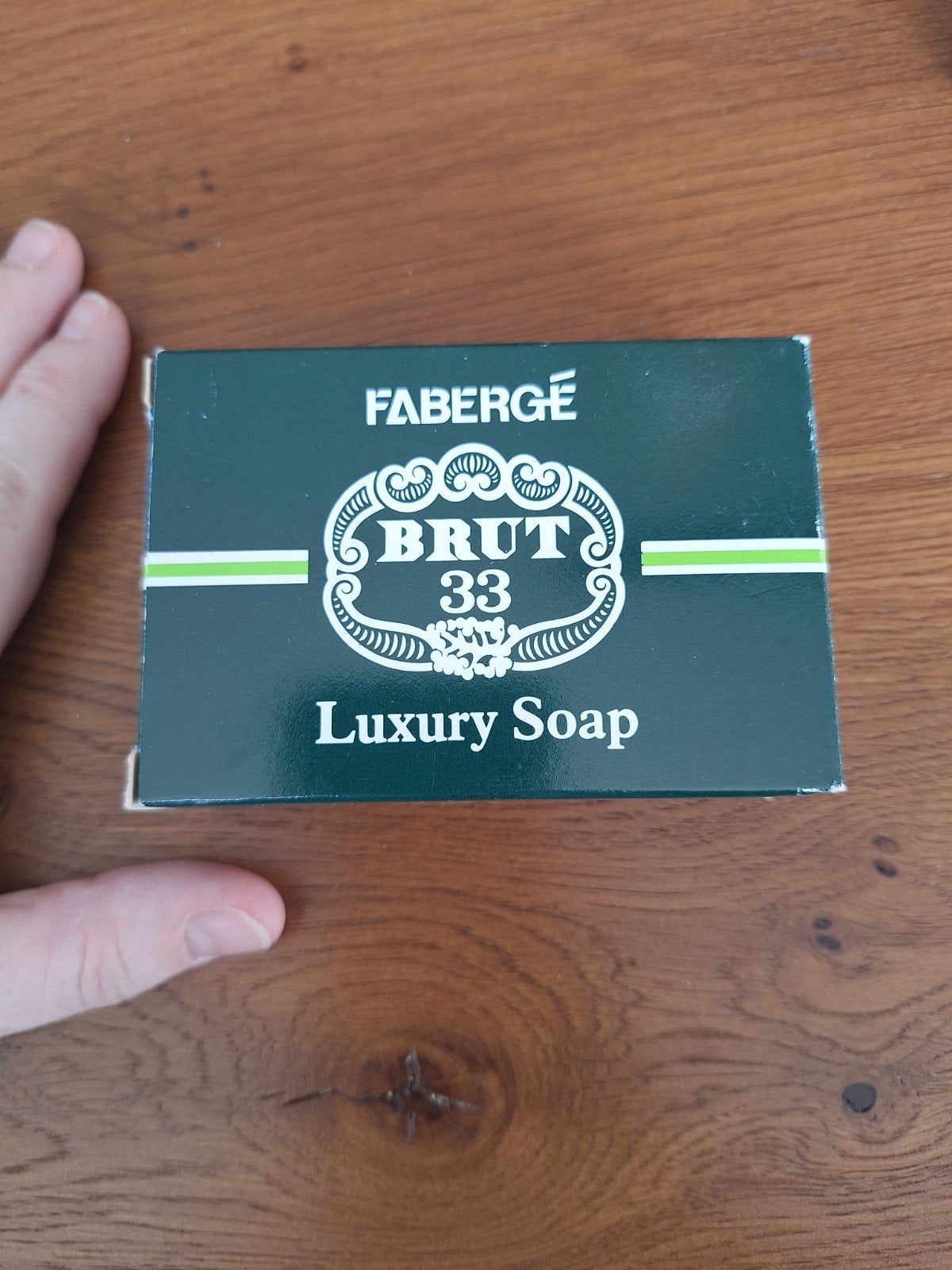 Faberge Brut 33 Luxe Zeep - Nieuw in Doos, Sieraden, Tassen en Uiterlijk, Ophalen of Verzenden, Nieuw, Bad & Douche