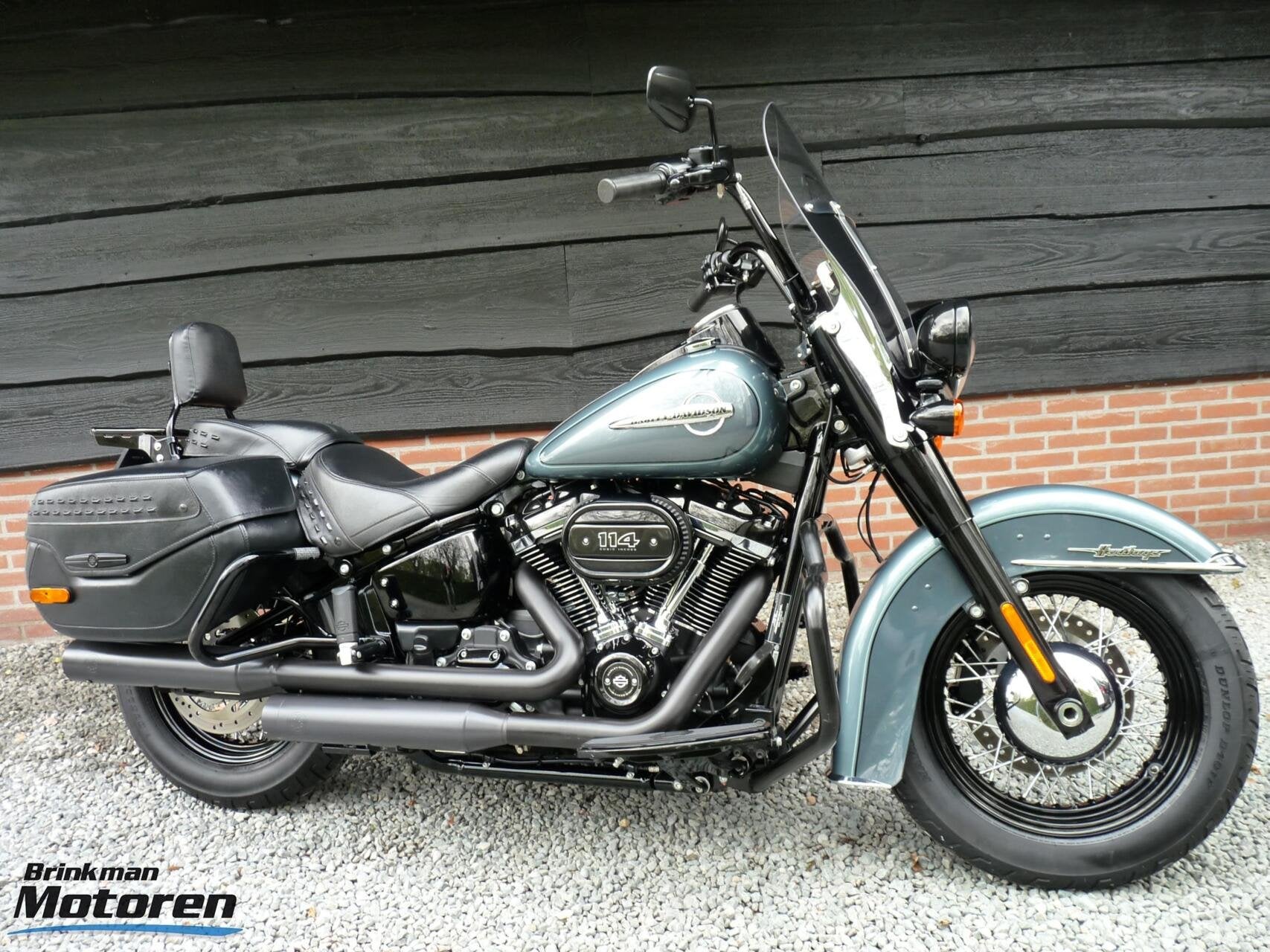 114 FLHCS Softail Heritage Classic Milwaukee Eight Als nieuw, Chopper, ABS, Meer dan 35 kW, Gebruikt