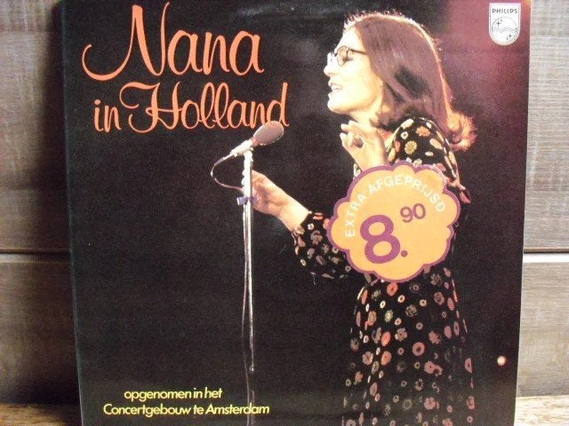Nana Mouskouri "Nana in Holland" LP, Gebruikt, Ophalen of Verzenden, 12 inch, Inclusief binnenhoes