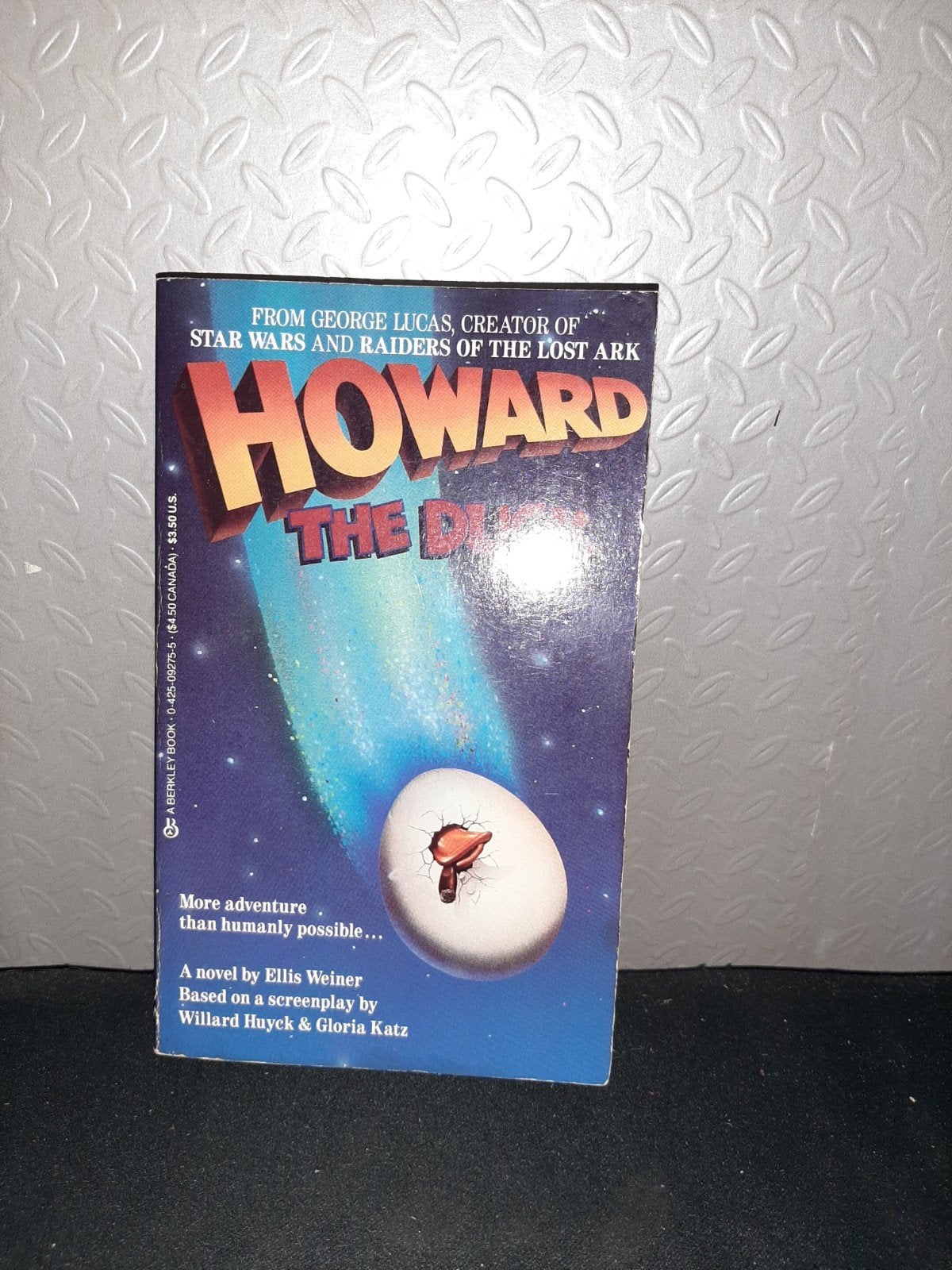 Howard the Duck - Roman gebaseerd op de film (1986), Ophalen of Verzenden, Gelezen, Ellis Weiner, Amerika