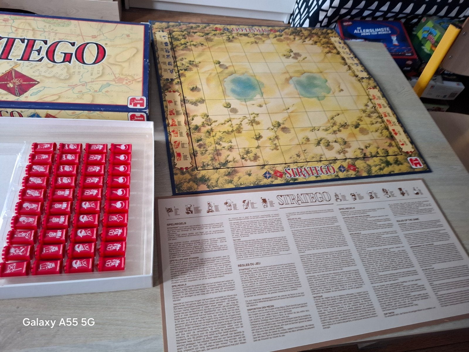 Stratego bordspel - Klassiek strategisch spel, Ophalen of Verzenden, Jumbo, Nvt, Nvt