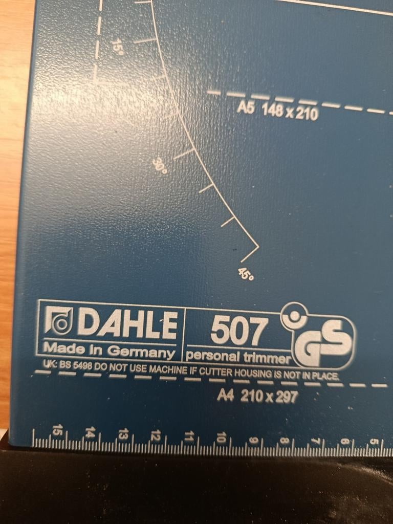 Dahle 507, foto snijmes met messen set, Ophalen of Verzenden