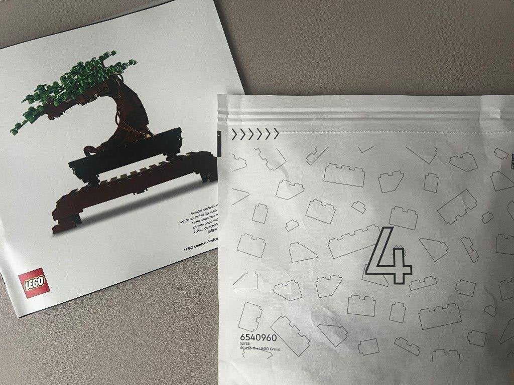 LEGO Bonsaiboom (10281) - Alleen ongeopend zakje 4, Ophalen of Verzenden, Nieuw, Accessoires