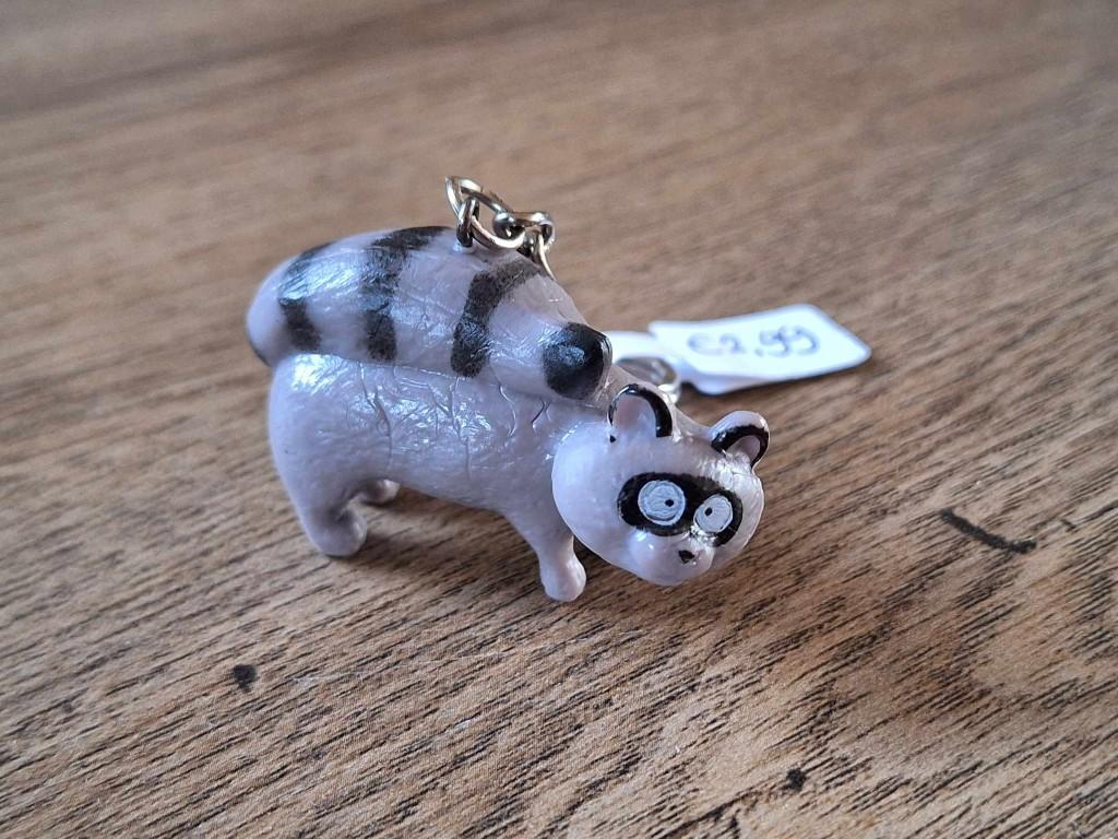 Sleutelhanger : Wasbeer !! 1, Info@keycharms.nl, Dier of Natuur, Nieuw, Medemblik