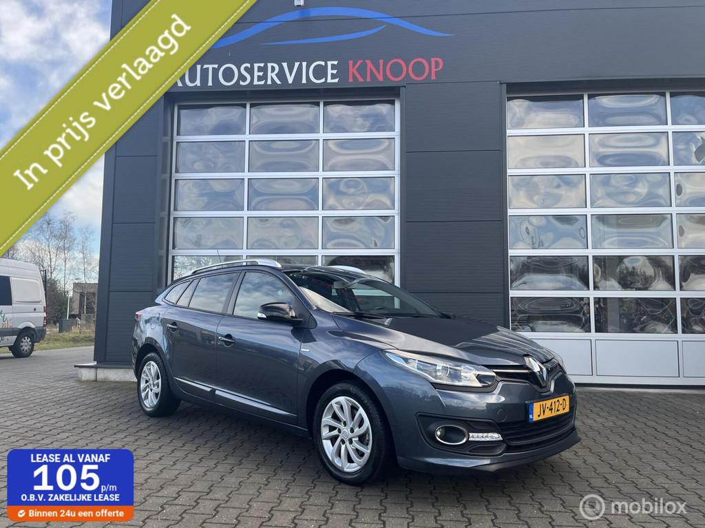 Renault Megane Estate 1.2 TCe Limited met nieuwe ketting, Voorwielaandrijving, Gebruikt, Euro 6, 4 cilinders