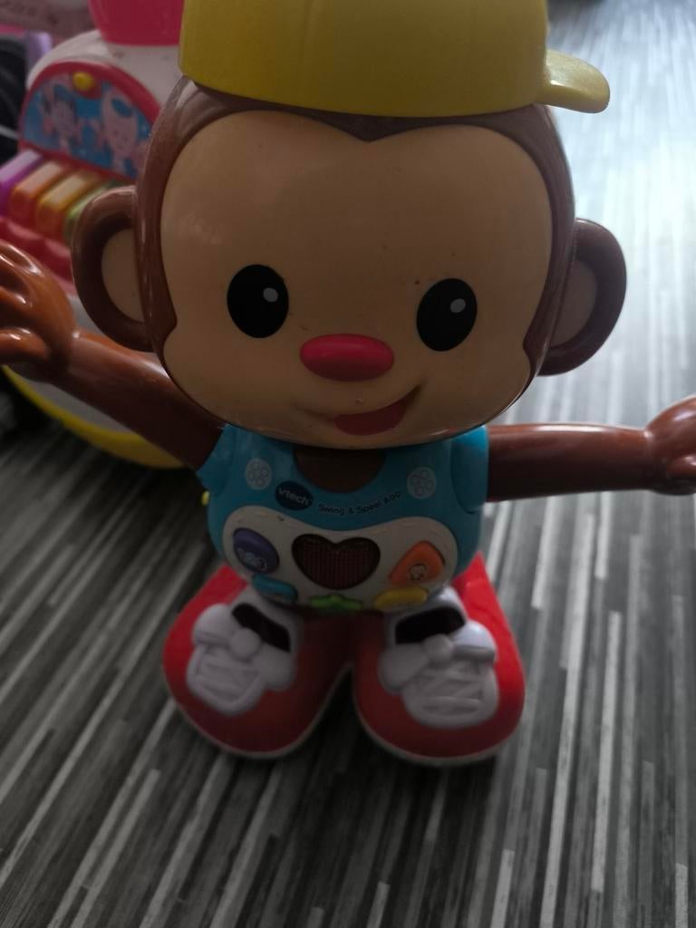 VTech Aapje Swing & Speel Aap, Kinderen en Baby's, Speelgoed | Vtech, Ophalen of Verzenden, Gebruikt, 6 maanden tot 2 jaar
