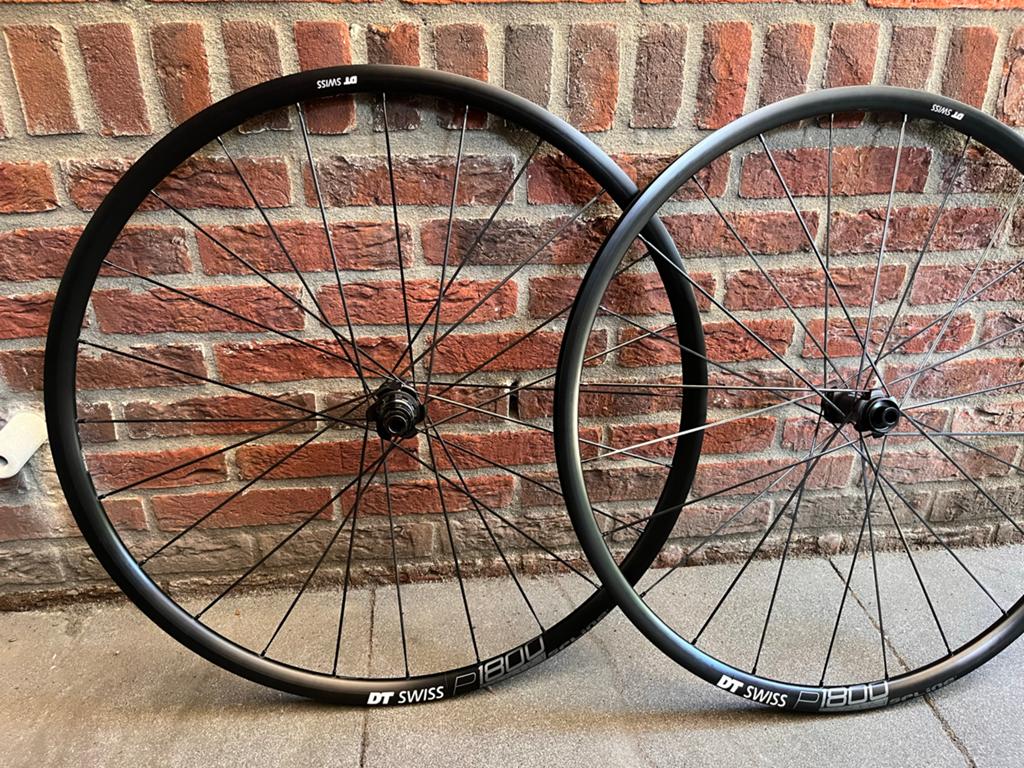 DT Swiss P1800 Spline wielset met Sram hub, Wiel, Ophalen of Verzenden, Zo goed als nieuw, Aluminium