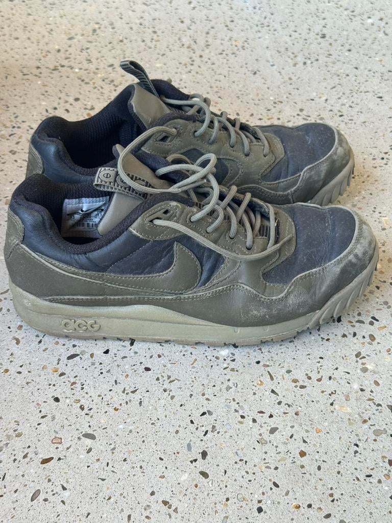 Nike AIR ACG WILDWOOD LE PREMIUM Olive Green, Overige kleuren, Ophalen of Verzenden, Sneakers of Gympen, Gedragen