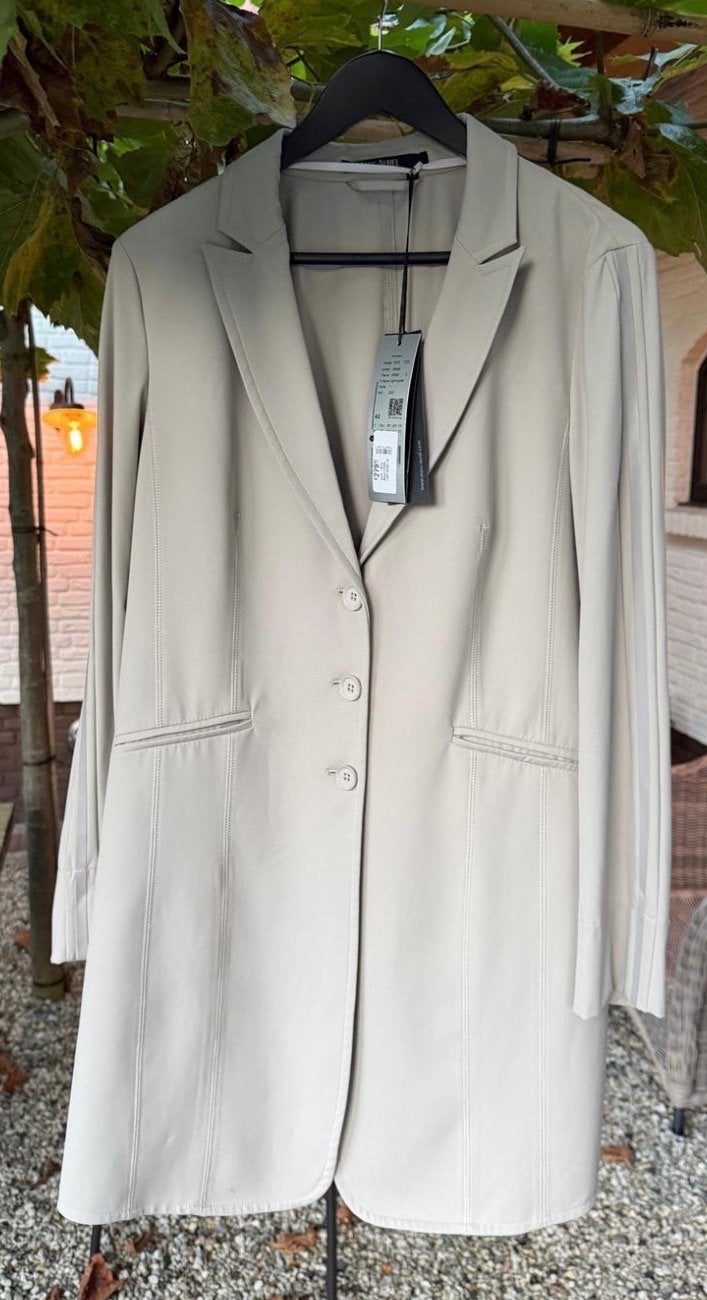 Marc Aurel Blazer travelstof - Nieuw met kaartjes, Beige, Maat 42/44 (L), Nieuw, Ophalen of Verzenden