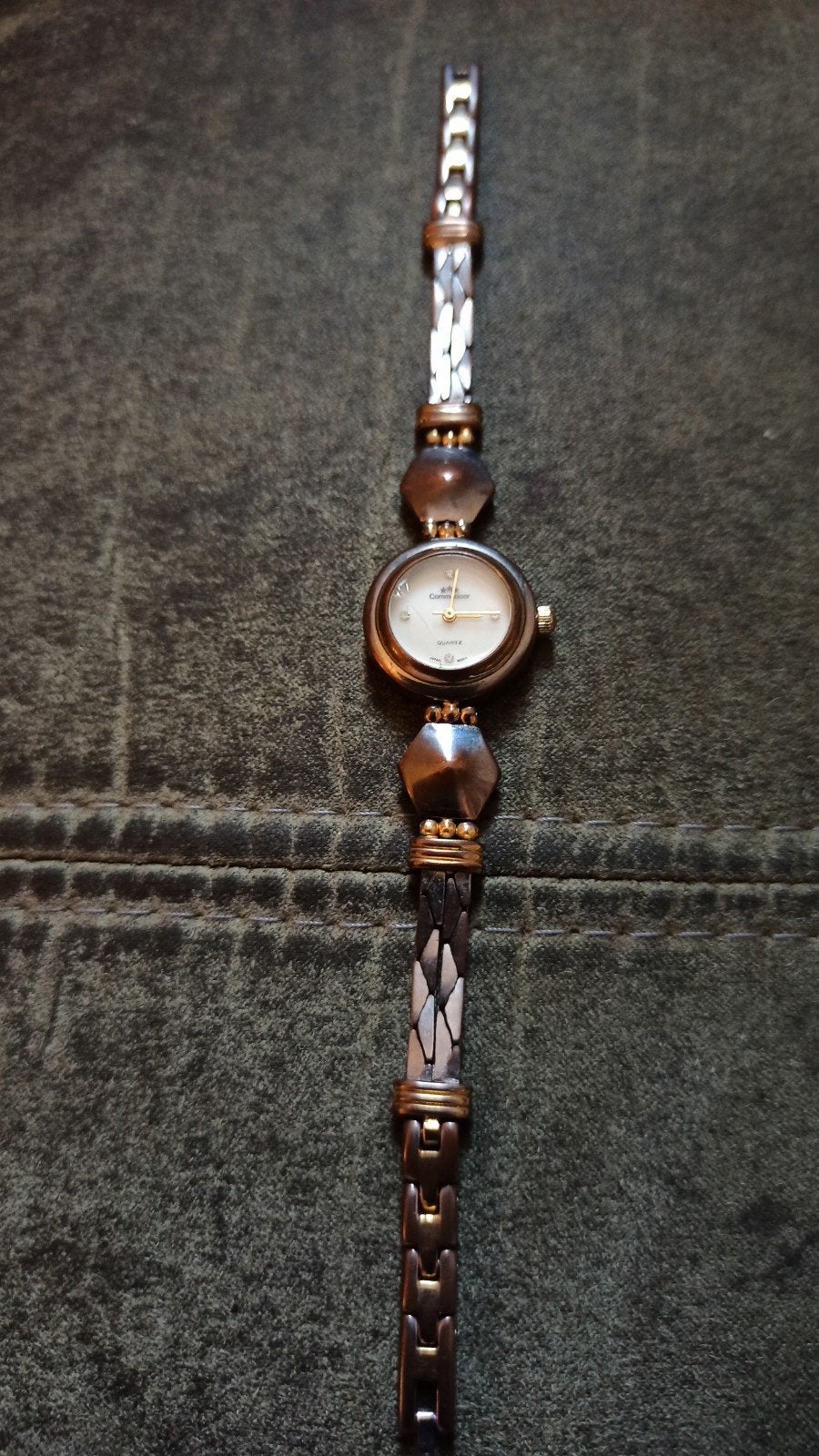 vintage dameshorloge Commodor, Sieraden, Tassen en Uiterlijk, Horloges | Dames, Overige merken, Staal, Staal, Polshorloge
