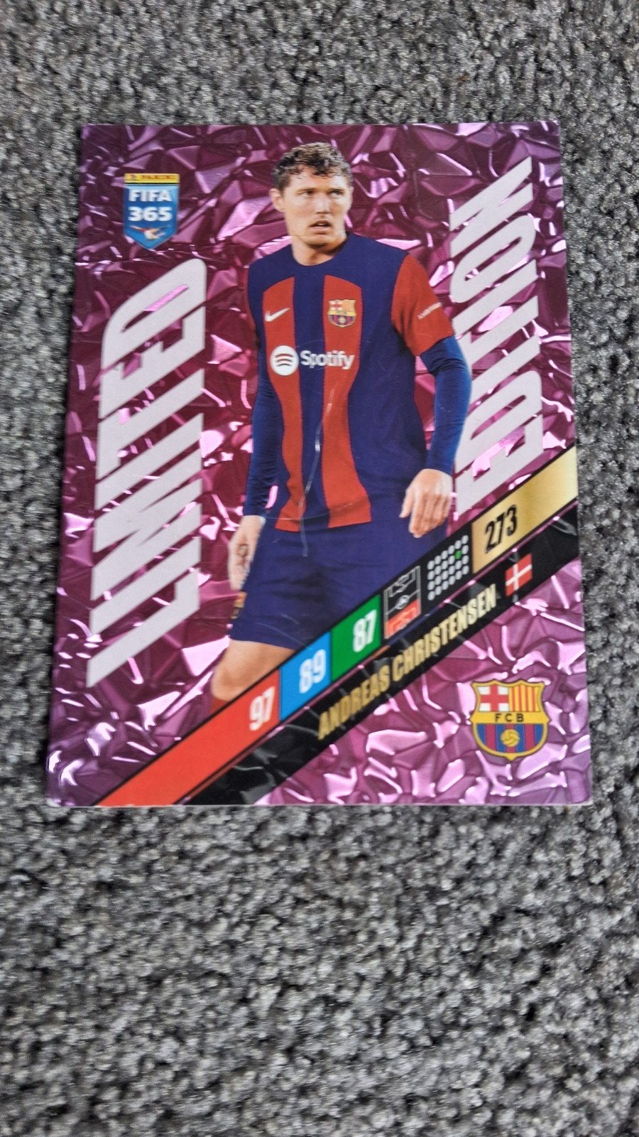 FIFA 365 Limited Edition Andreas Christensen Kaart, Ophalen of Verzenden