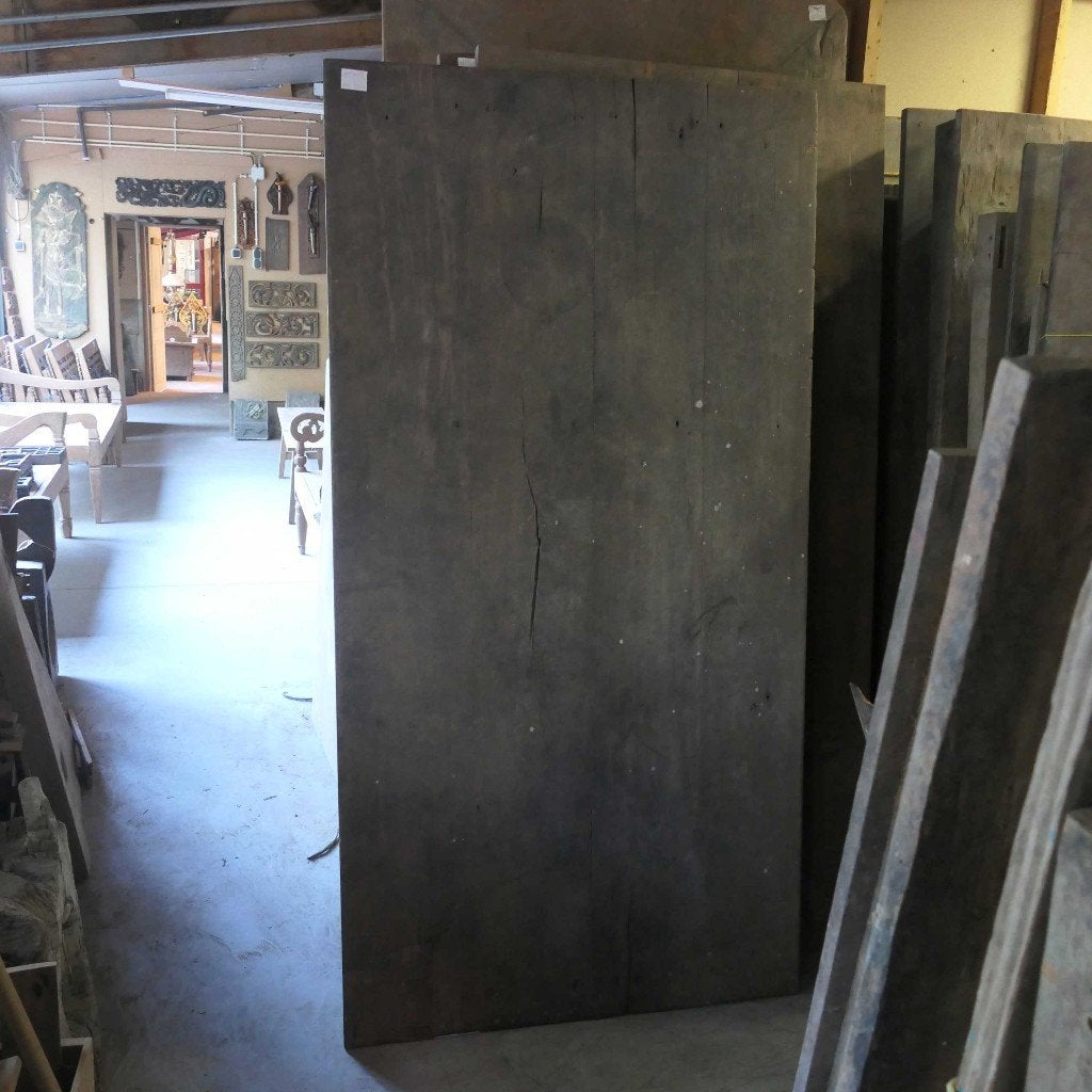 Stoere antieke boerentafel 203x105 teak TQ62 landelijk SALE, Antiek en Kunst, Ophalen of Verzenden