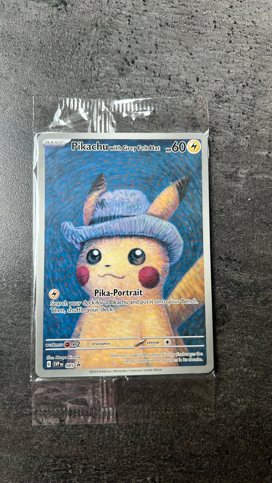 Pikachu with Grey Felt Hat #85 (sunfaded), Hobby en Vrije tijd, Verzamelkaartspellen | Pokémon, Ophalen of Verzenden, Nieuw, Losse kaart