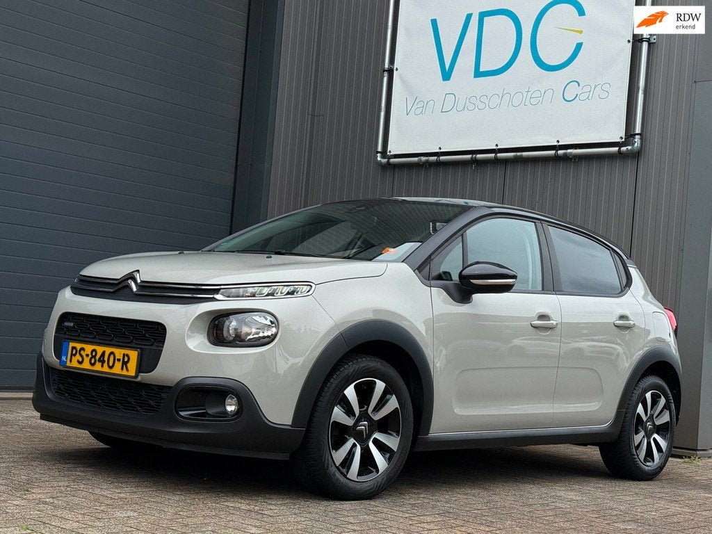 Citroen C3 1.2 PureTech Shine | 16'' LMV | LED, Auto's, Citroën, Bedrijf, Te koop, C3, ABS, Achteruitrijcamera, Airbags, Airconditioning