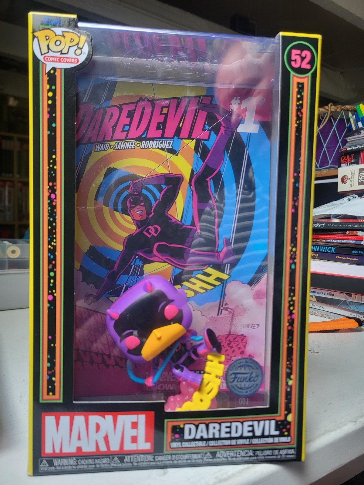 Funko pop! Comic covers 52 Daredevil, Eén comic, Ophalen of Verzenden, Zo goed als nieuw, Amerika