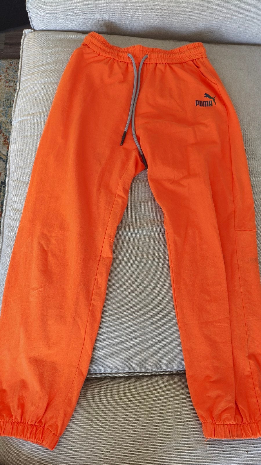 PUMA Oranje broekpak, Jongen of Meisje, Puma, Zo goed als nieuw, Ophalen