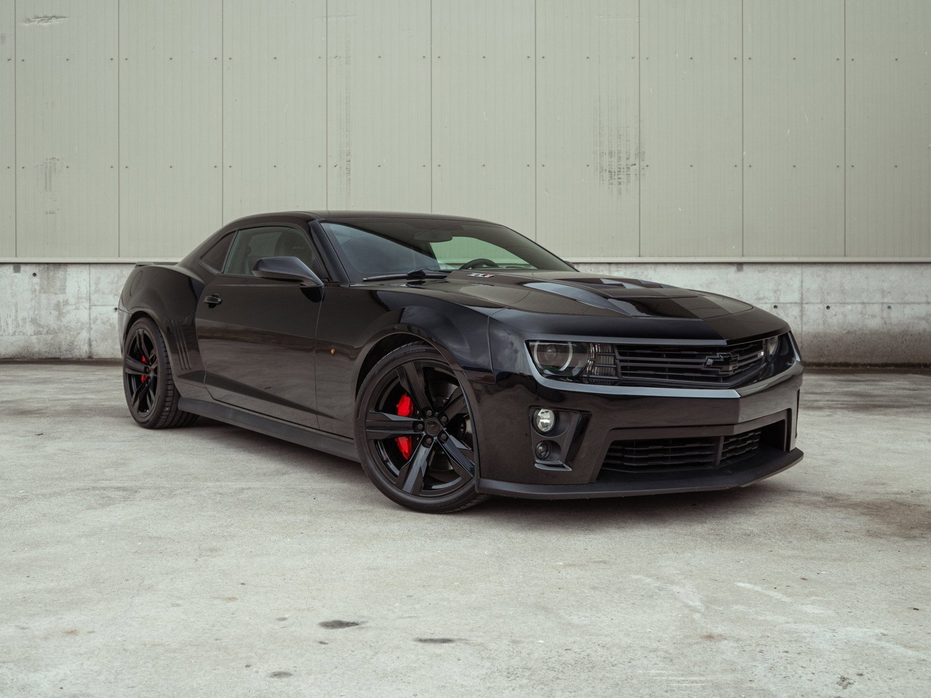 Chevrolet CAMARO ZL1 6.2 V8 Supercharged 580PK | Handgeschak, Auto's, Chevrolet, Euro 5, Gebruikt, Overige carrosserieën, Zwart