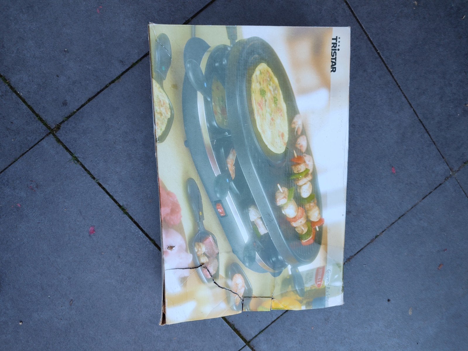 Tristar Raclette/Steengrill - Nieuw in doos, Ophalen, Vaatwasmachinebestendig, Nieuw, Steengrill