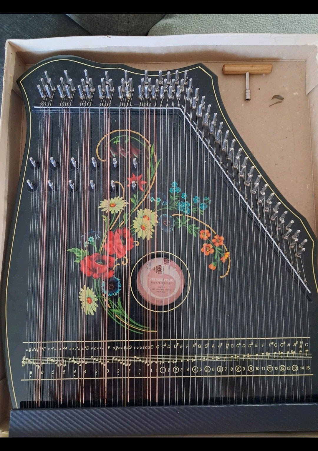 Prachtige en goedwerkende Musima Zither / Citer, Ophalen, Zo goed als nieuw, Citer