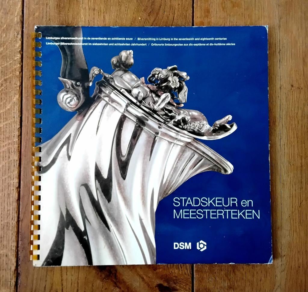 Stadskeur en meesterteken (zilversmeedkunst) - DSM Limburg, Boeken, Kunst en Cultuur | Beeldend, Gelezen, Overige onderwerpen