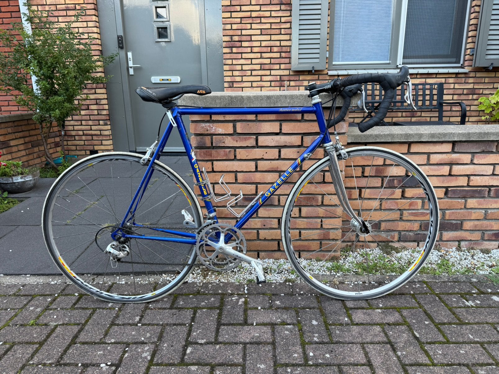 Gazelle Champion Mondial AA 1980 – Reynolds 531 – 58 cm, Ophalen, 28 inch, Velgrem, Zo goed als nieuw