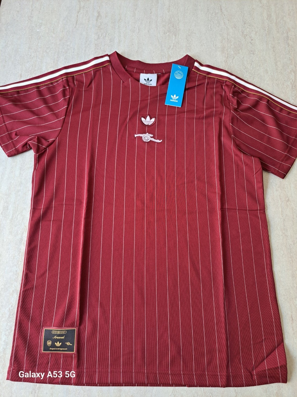 Terrace Incons Arsenal shirt - Maat L - Nieuw met kaartjes, Ophalen of Verzenden, Nieuw, Overige maten, Rood