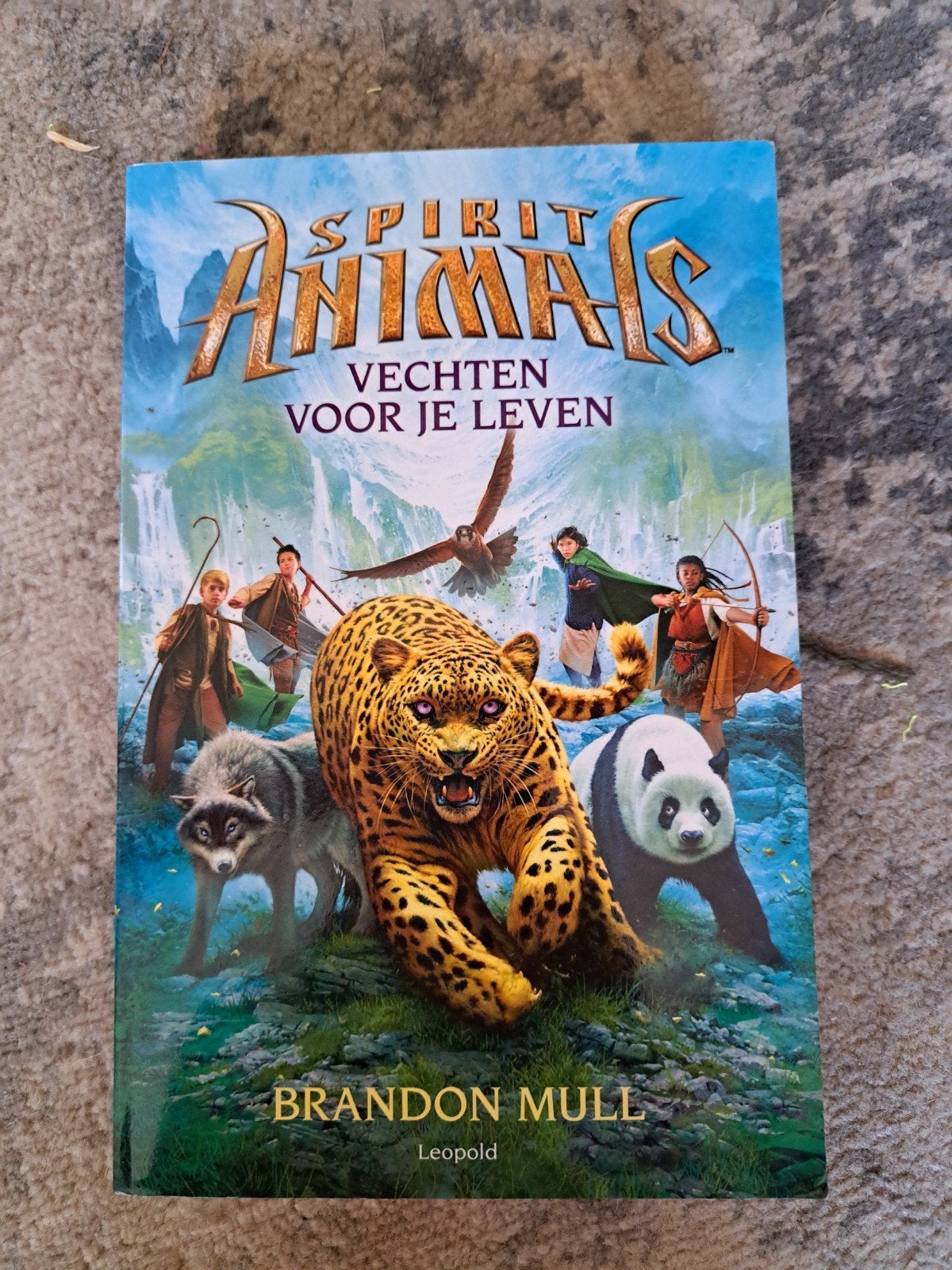 Brandon Mull - Vechten voor je leven - Spirit Animals, Ophalen of Verzenden, Zo goed als nieuw, Brandon Mull