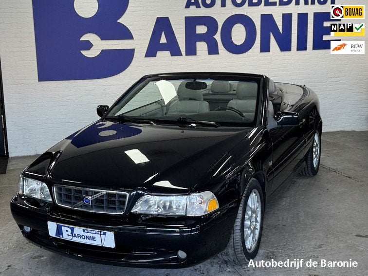 Volvo C70 Convertible 2.4 T Prestige automaat, Auto's, Volvo, C70, Gebruikt, Beige, Cabriolet