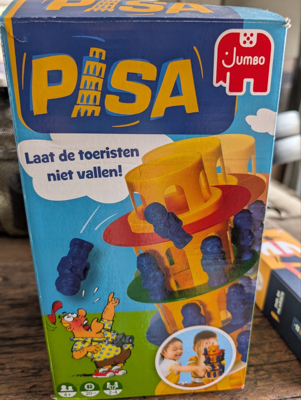 Pisa: Laat de toeristen niet vallen! - Jumbo spel, Een of twee spelers, Ophalen of Verzenden, Zo goed als nieuw, Jumbo