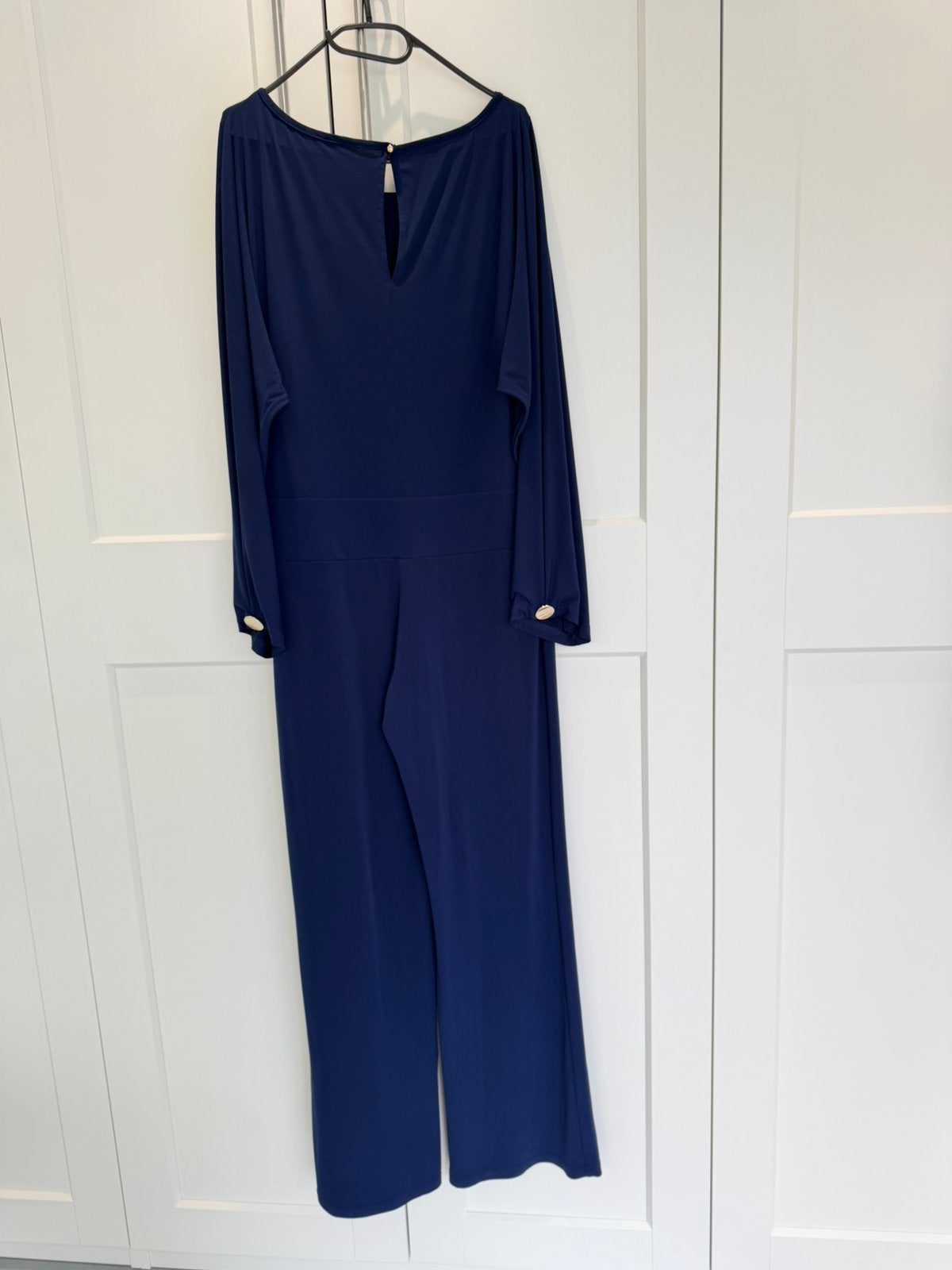Schitterend  Caroline Biss jumpsuit blauw 42 44 46 xxl xxxl, Verzenden, Nieuw, Maat 42/44 (L), Blauw