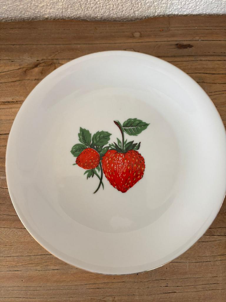 6 seltmann weiden aardbei borden, Ophalen of Verzenden