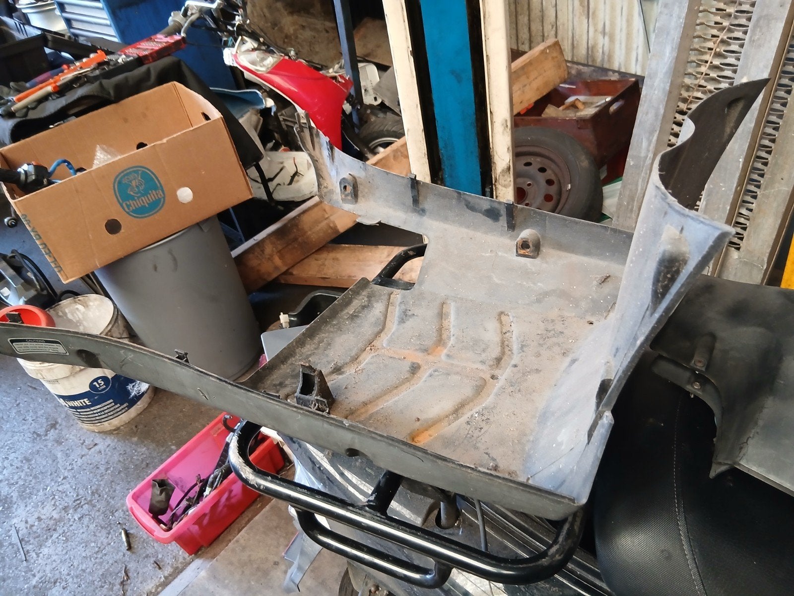 Onderkuip kymco agility 50, Ophalen of Verzenden, Gebruikt, Overige typen, Kymco