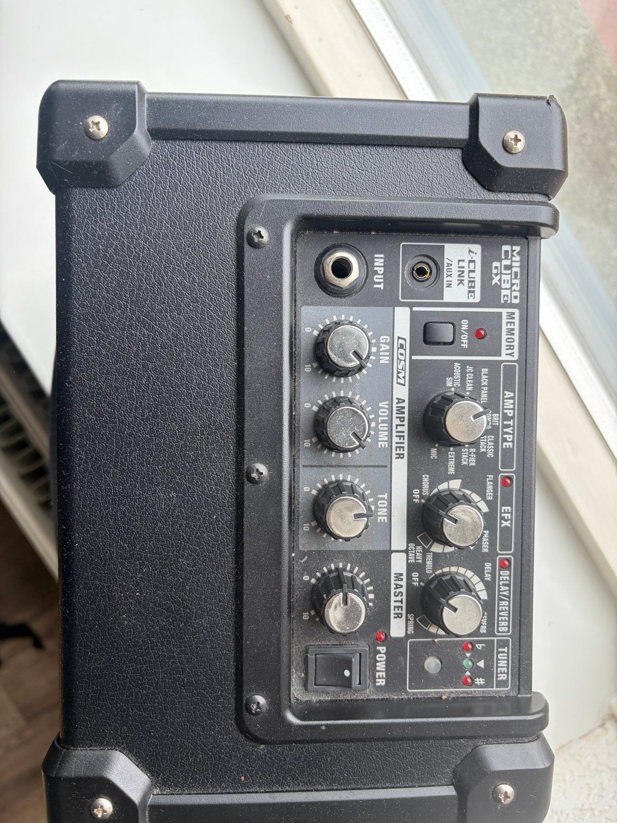 Roland Micro Cube GX - Oefenversterker., Ophalen, Gebruikt, Gitaar, Minder dan 50 watt
