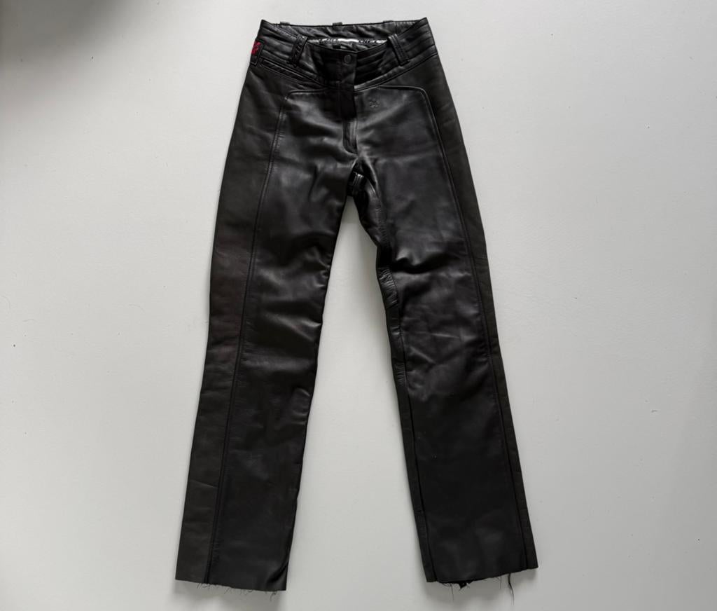 Difi Motorbroek leer | Maat 36, Motoren, Kleding | Motorkleding, Ophalen of Verzenden, Tweedehands, Kinderen, Broek | leer