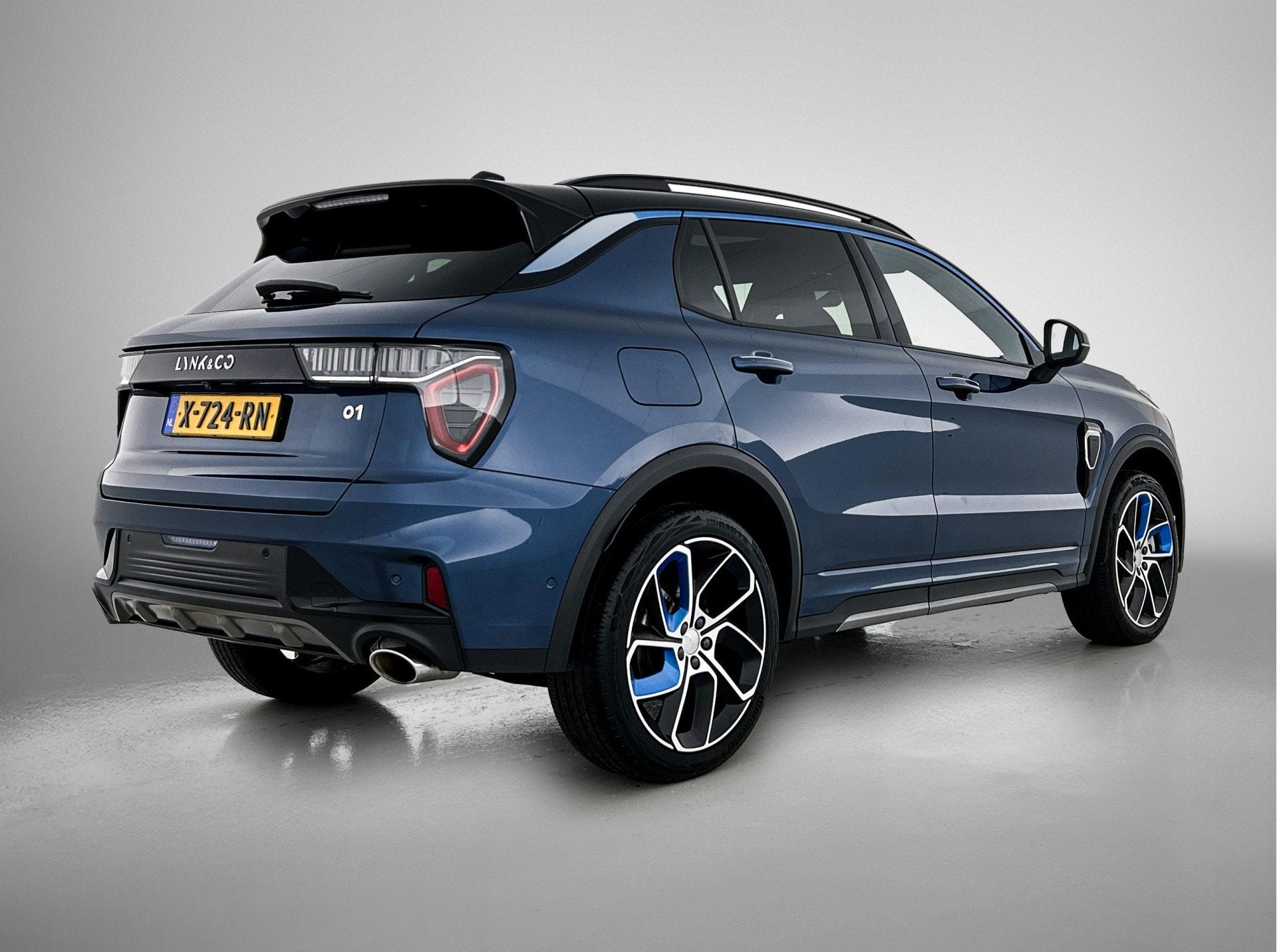 Lynk & Co 01 1.5 | Panoramadak | 360 Camera | Apple Carplay/, Auto's, 12 maanden, Blauw, 120 €/maand, Bedrijf