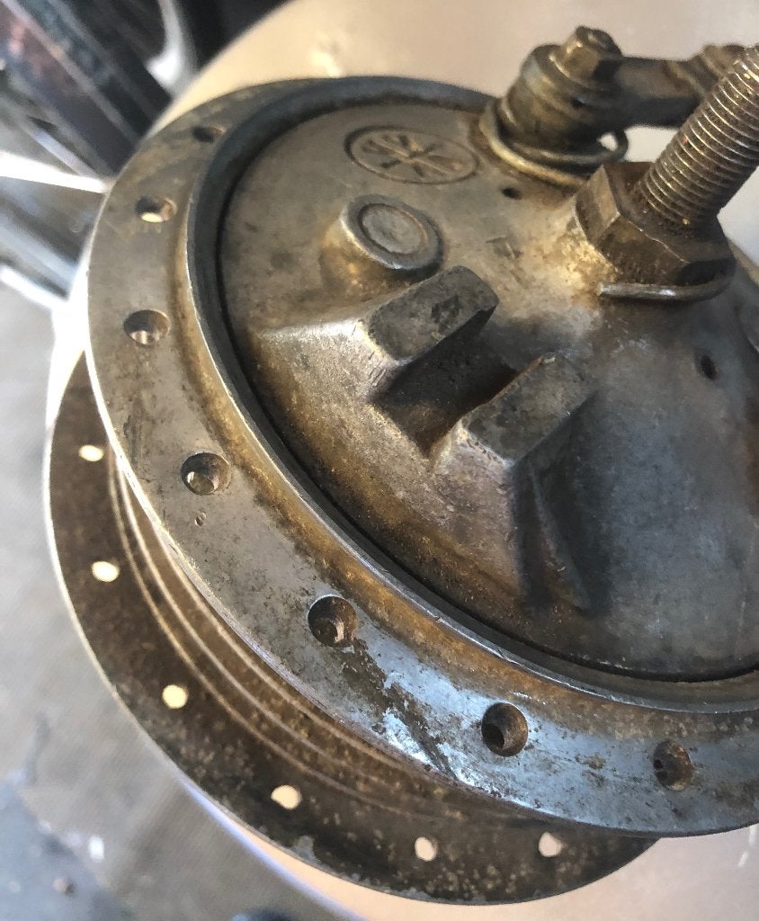 Eitank voornaaf, Fietsen en Brommers, Ophalen of Verzenden, Gebruikt, Frame