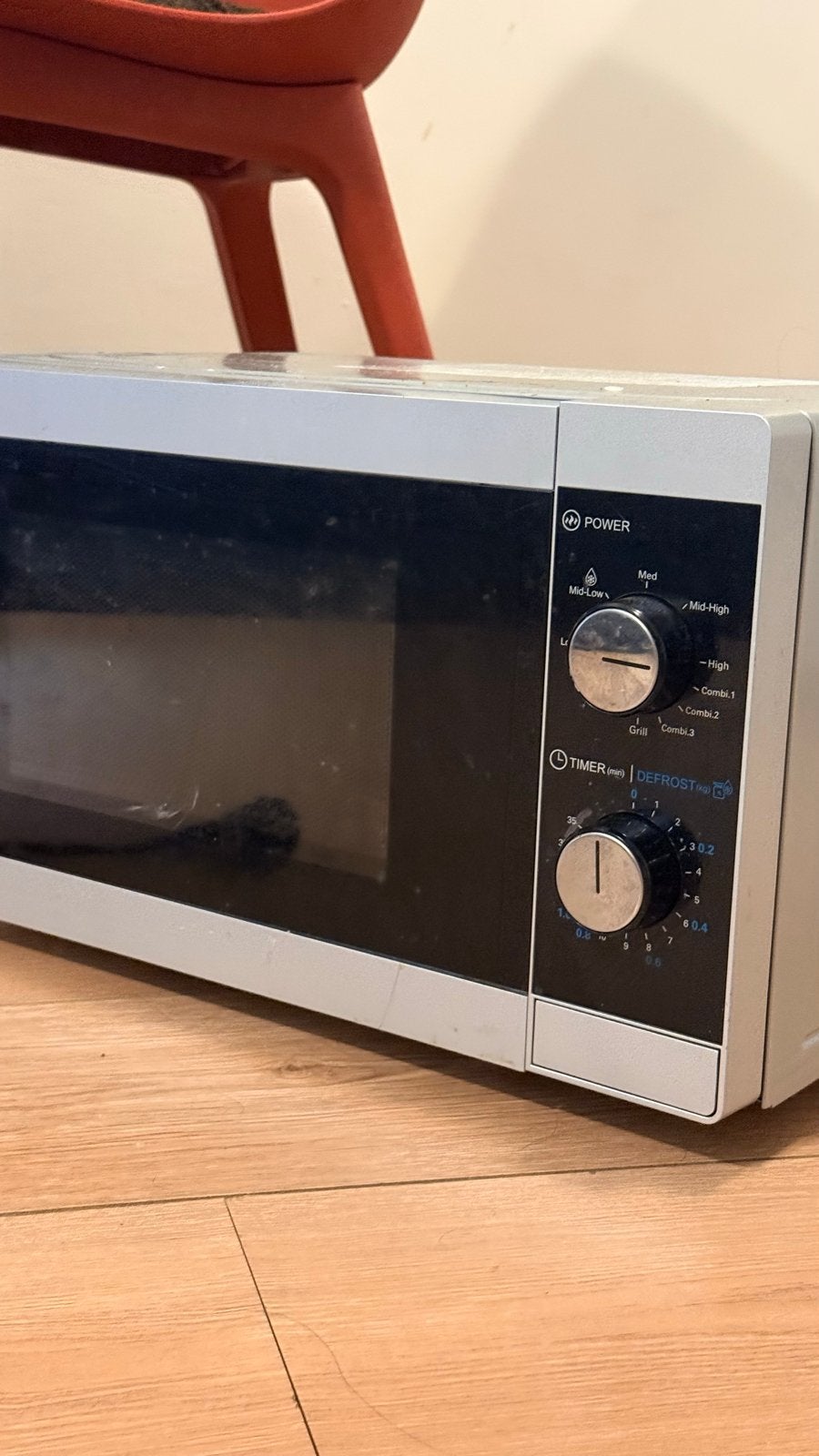 Sharp Combinatie magnetron/microwave, Ophalen, Gebruikt, Minder dan 45 cm, Grill