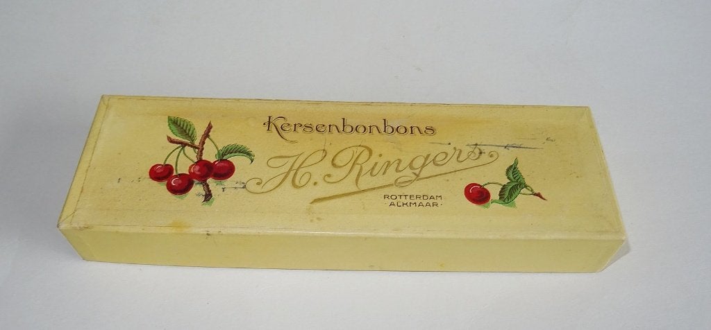 H. Ringers kersenbonbons - klein doosje, Ophalen of Verzenden, Gebruikt, Overige typen