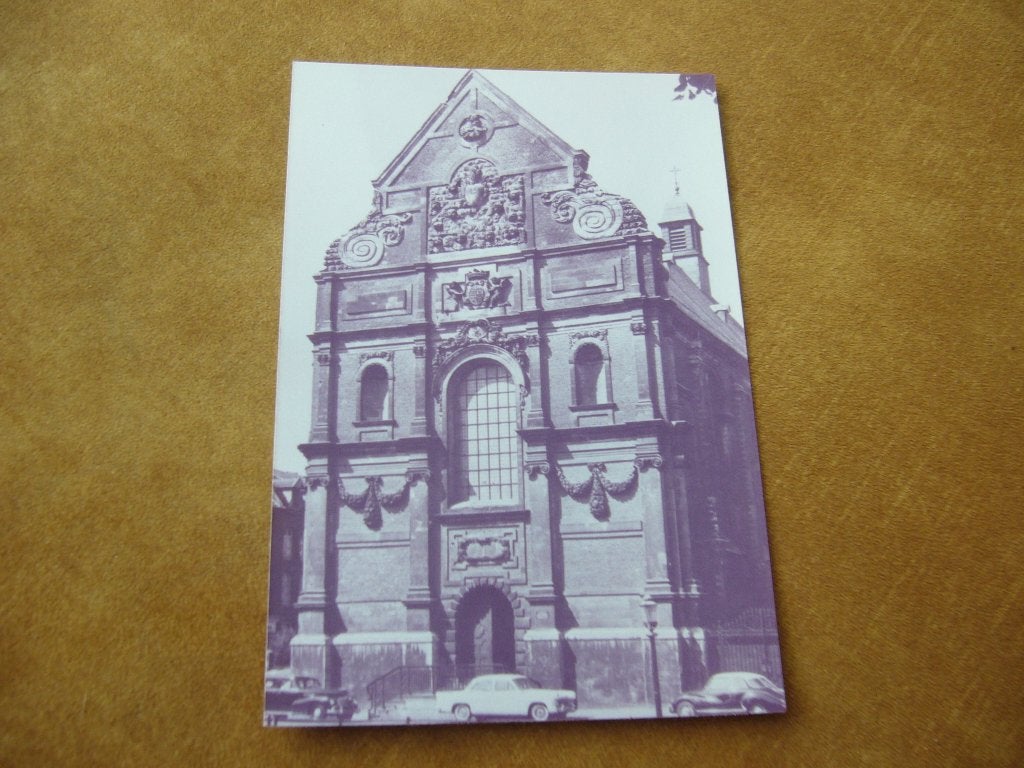 MAASTRICHT  =  DE AUGUSIJNER KERK  GEBOUWD 1661, Verzamelen, Ophalen of Verzenden, 1960 tot 1980, Ongelopen, Limburg