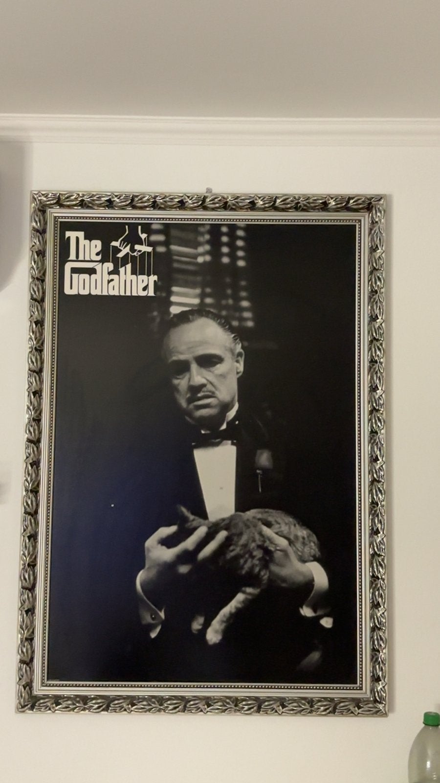 The Godfather Zwart-Wit Schilderij - 101x71 cm, Ophalen, Film, Ingelijst, Print