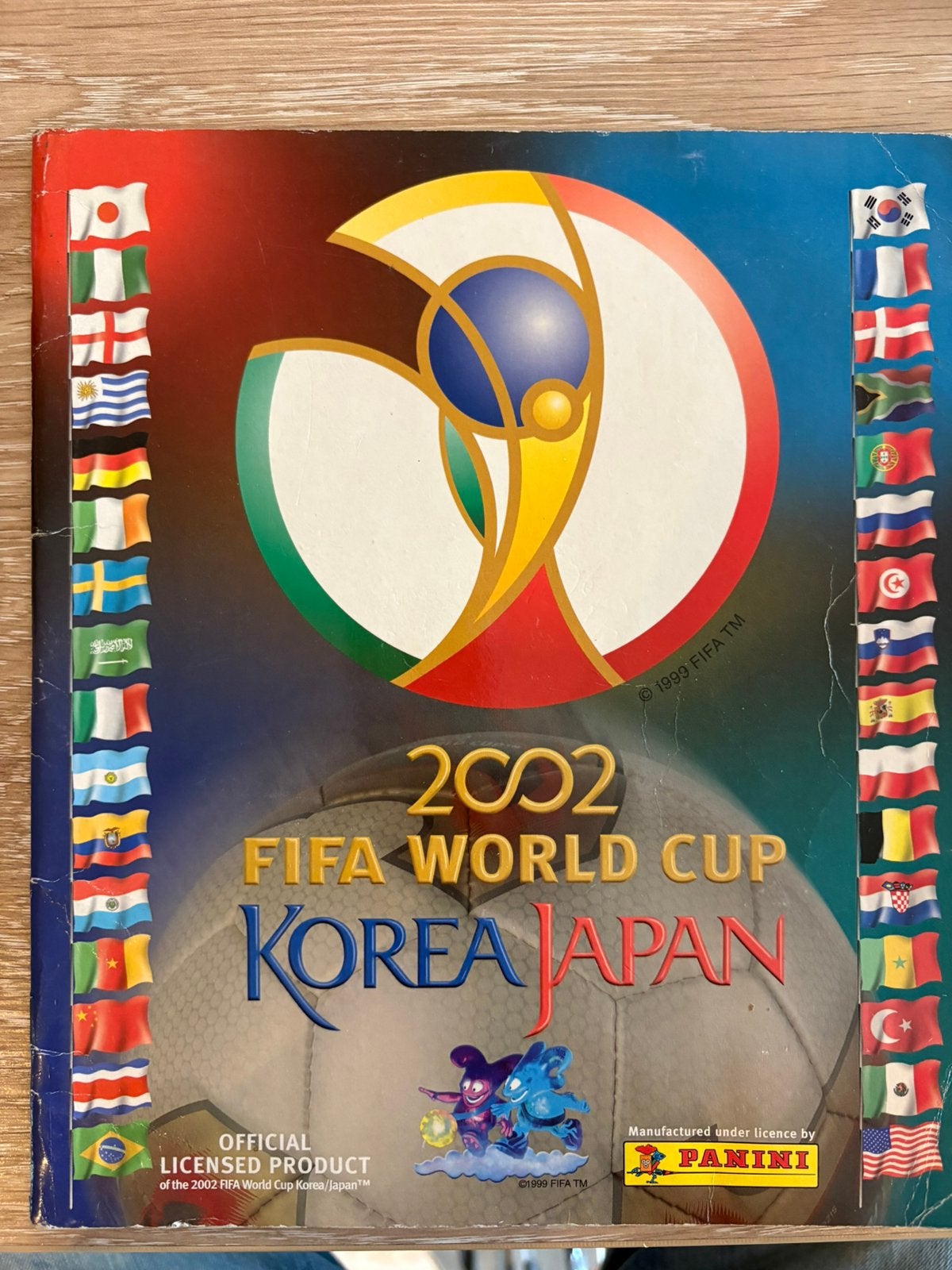 Panini WORLD CUP 2002 - niet compleet - beschreven, Verzenden, Gebruikt, Buitenlandse clubs, Poster, Plaatje of Sticker