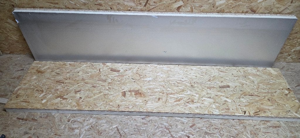 Grtis 2x PIR + OSB 2440x600x40+18mm T&G Rd:1,81 (=1,46 m²), Doe-het-zelf en Verbouw, Isolatie en Afdichting, Ophalen, Dakisolatie