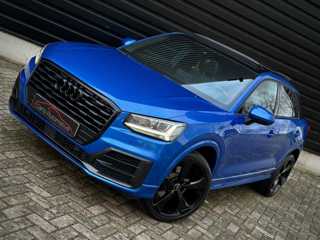 Audi Q2 1.4 TFSI 3x S-LINE PANO|HUD|VIRTUAL|BLINDSPOT|MATRIX, Auto's, Automaat, Gebruikt, 4 cilinders, 150 pk