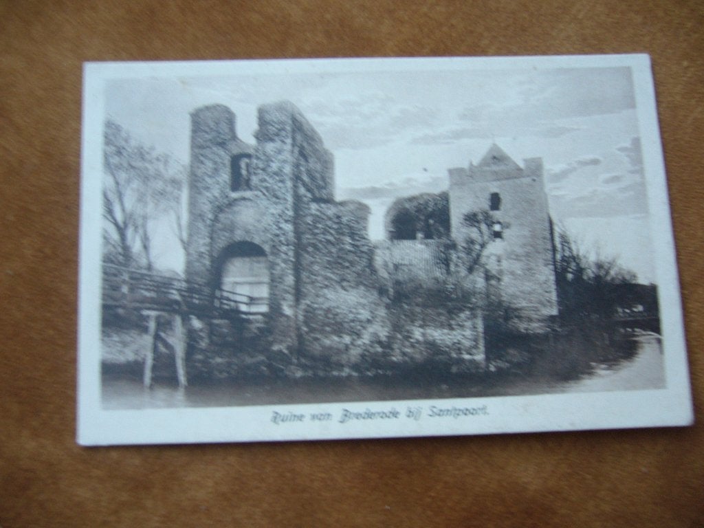 SANTPOORT  =  RUINE VAN BREDERODE, Verzenden, 1920 tot 1940, Ongelopen